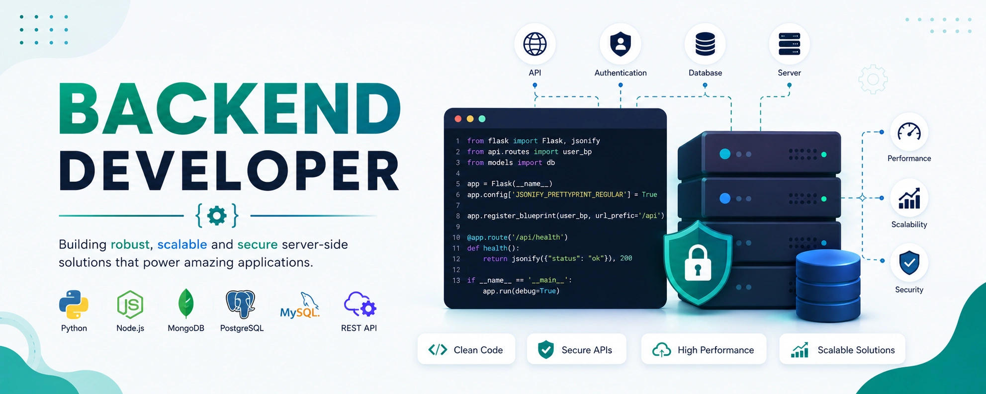 Backend Developer Banner