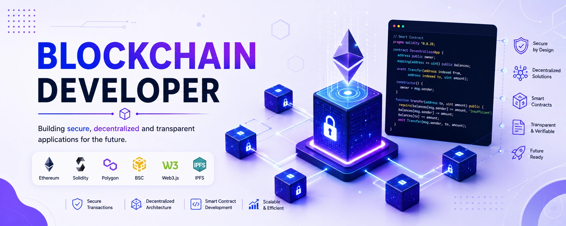 Blockchain Developer Banner