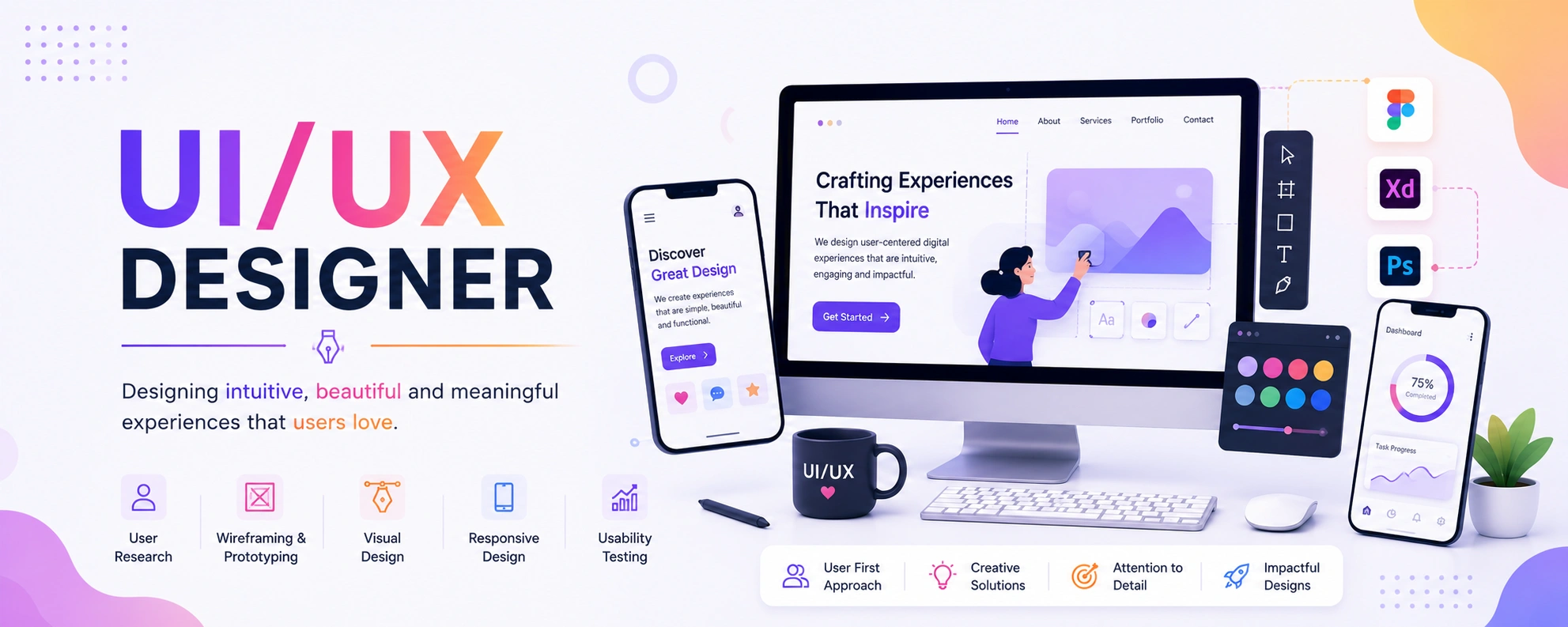 UI/UX Designer Banner
